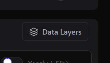 The Data Layers button above the property list
