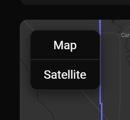 The Map / Satellite switch
